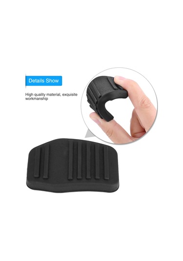 Lemestar Ford Transit Mk6 Mk7 2000-2014 Kauçuk Debriyaj Pedal Paspası - Dayanıklı, Kolay Kurulum,  Uyumlu, 2 Adet Sı-a0083