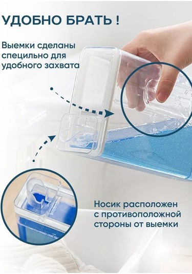 White Estate Home 2 Adet Deterjan Ve Jel Tatlısu Kabı 92500061 Beyaz