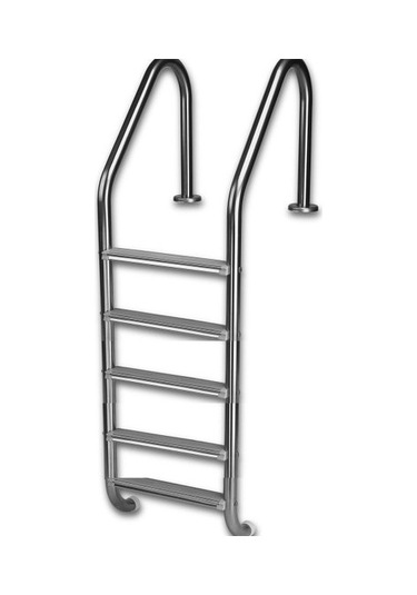 Havuz Merdiveni 304 Model Paslanmaz Çelik Cnc Kesimli 5 Ba N11.959