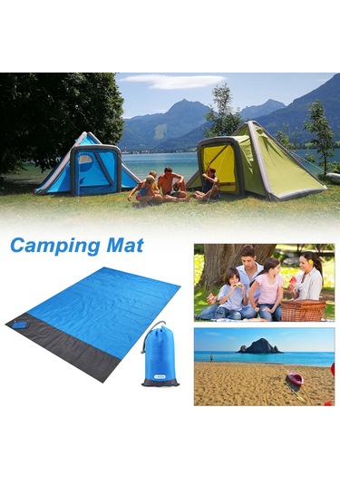 Moveevo Müçevher Mavi 1.4x2m Çok Amaçlı Dış Mekan Matı Su Geçirmez, Çadır, Plaj Ve Piknik İçin, 4 Tırnaklı Ve Taşıma Çantasıyla Mavi Moveevo Müçevher Mavi 1.4x2m Çok Amaçlı Dış Mekan Matı Su Geçirmez, Çadır, Plaj Ve Piknik İçin, 4 Tırnaklı Ve Taşıma Çantasıyla Mavi