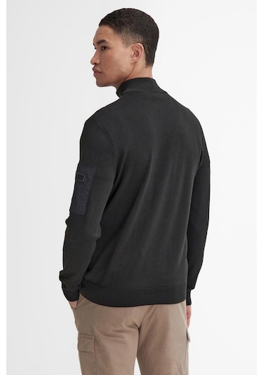 B.ıntl Blades Pamuklu Yarım Fermuarlı Kazak Bk11 Black-bk11 Black Siyah