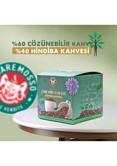 Mare Mosso Chicory Coffee Hindiba Kahvesi Detox Kahve 3 x 150 G
