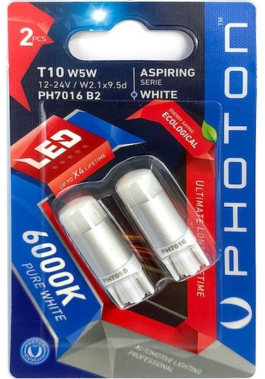 Photon T10 W5W Blister PH7016 B2