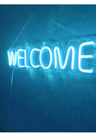 Welcome Led Welcome Neon Led Duvar Dekoru Aydınlatması Neon Led Tabela Fiyatları ve ...