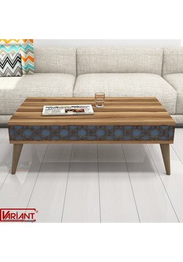 Variant City Orta Sehpa Ceviz-Kalsedon