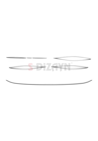 S-dizayn Vw Tiguan 3 Krom Ön Tampon Çıta Seti 2024 Üzeri A+ Kalite