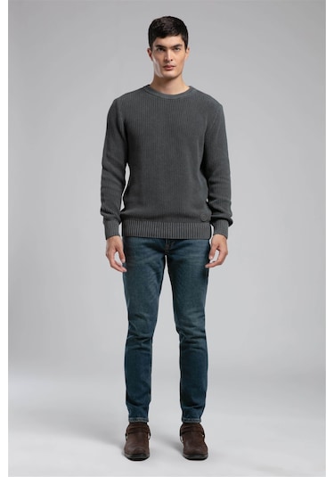 Wilson Erkek O Yaka Kazak-21852 Antrasit