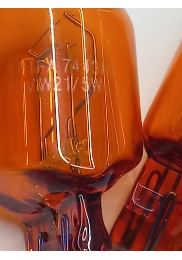 T20 Opel Astra J 21 5w 12v Çift Devre Naturel Amber 2 Adet