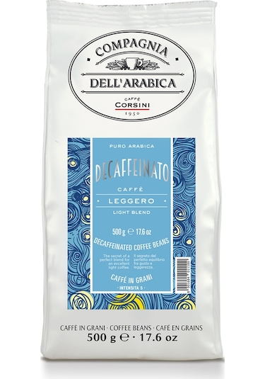 Caffe Corsini Kafeinsiz %100 Arabica Çekirdek Kahve 500 G