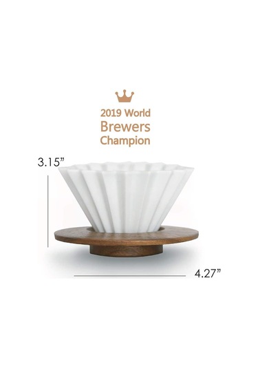 Youmex Siyah Japon Kiremit Kahve Filtreleyici - 1-2 Bardak, 120 C Dayanıklı, Akış Kontrolü, Modern Tasarım Siyah