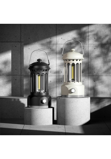 Şarj Edilebilir Akülü Kamp Lambası Kademesiz Karartma Kırmızı Kızıl