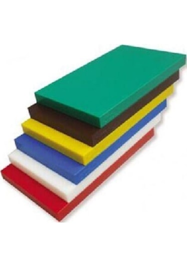 Polietilen Kesim Levhası 25x40x4 Cm. - Sarı Renk -
