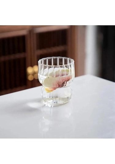Lüks Cam Bardak Magnolia Bardağı 300 Ml 1 Adet