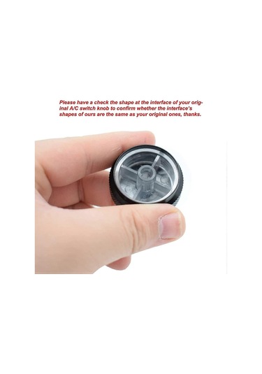 Platz Vios Vitz Yaris X Siyah İçin 3 Adet Ac Anahtar Düğmesi Klima Isı Kontrol Düğmeleri