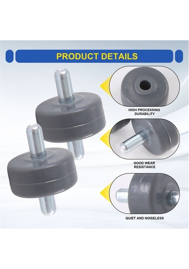 Leasetake Shark Elektrikli Süpürge Nv350 Nv352 Nv355 Nv356e Nv500 Nv501 Ve Daha Fazlası İçin 2 Zemin Fırçası Tekerleği