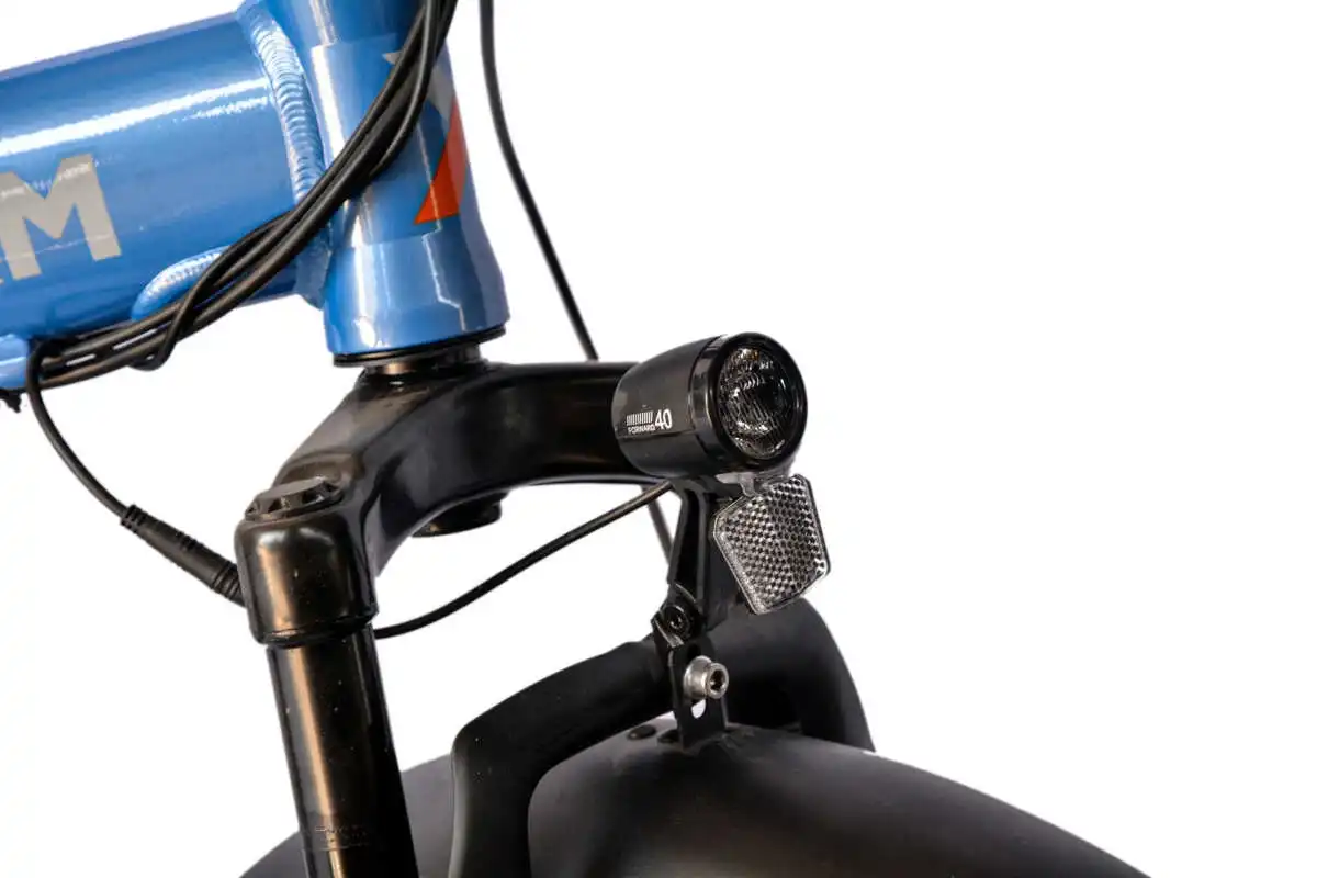 Roxform Sasha Elektrikli Şehir Bisikleti - 250w Motor, 20 İnç Jant, Led Aydınlatma, Siyah Siyah