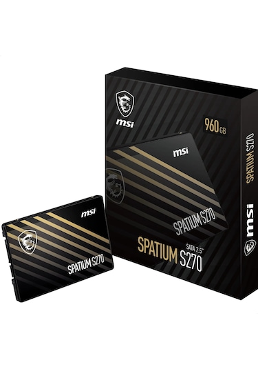 Msı Ssd Spatıum S270 Sata 2.5" 960gb R:500 W:450