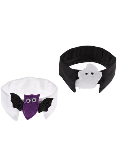 Homyl 2 Adet Pet Papyon Köpek Kedi Ayarlanabilir Boyun Kravat Camgöbeği