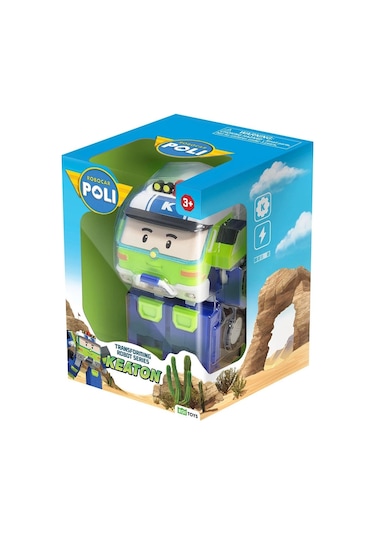 Polı Mrt-0658 Robocar Poli Transforming Robot Figür Keaton Standart