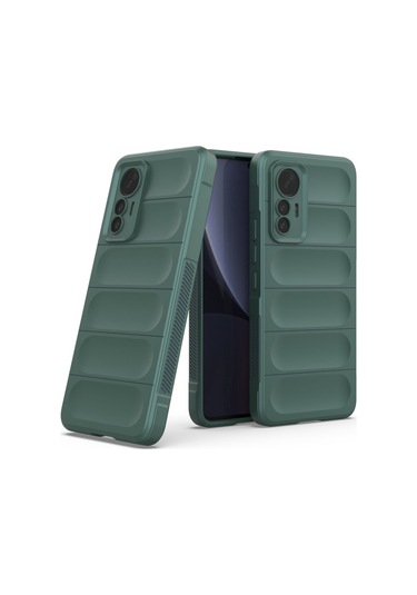 Xiaomi 12 Lite Kılıf Optimum Lens Çerçeveli Silikon Kapak