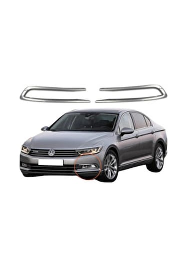 Vw Passat B8 Krom Set 12 Parça 2015-2019 Model Arası Uyumlu Paslanmaz Çelik