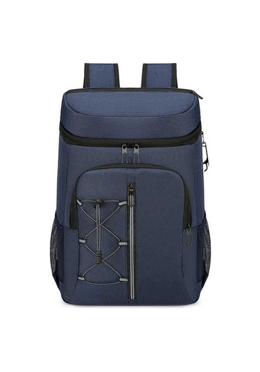 Pazly Isı Yalıtlı Soğutucu Sırt Çantası Rahat Yumuşak Soğutucu Çanta Hafif Kamp Sırt Çantası Altın