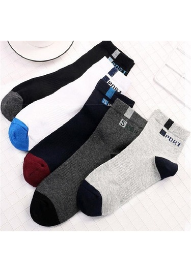 Çok Renkli 5 Çift Erkek Çorap Spor Iş Dayanıklı Dikiş Katı Çorap Adam Esnek Mükemmel Kalite Nefes Rahat Çorap Çok Renkli Çok Renkli 5 Çift Erkek Çorap Spor Iş Dayanıklı Dikiş Katı Çorap Adam Esnek Mükemmel Kalite Nefes Rahat Çorap Çok Renkli