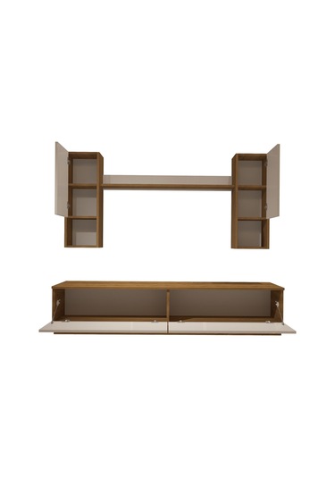 Decoraktiv Eko 5dab Mdf Std Tv Ünitesi Tv Sehpası Pera - Beyaz