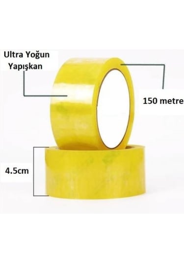 Koli Bandı 150 Metre Şeffaf 1 Adet