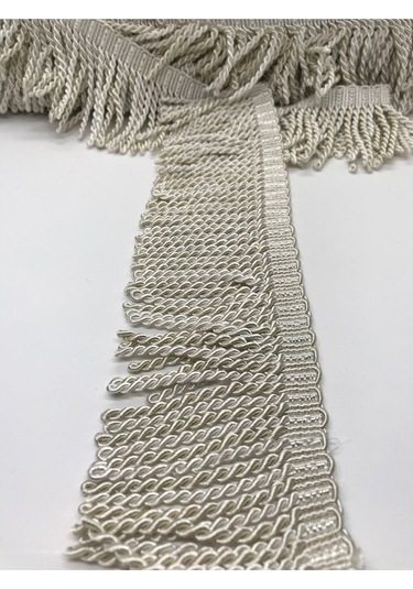 FdayAksesuar Krem Bulyon Saçak Püskül FRDY9949