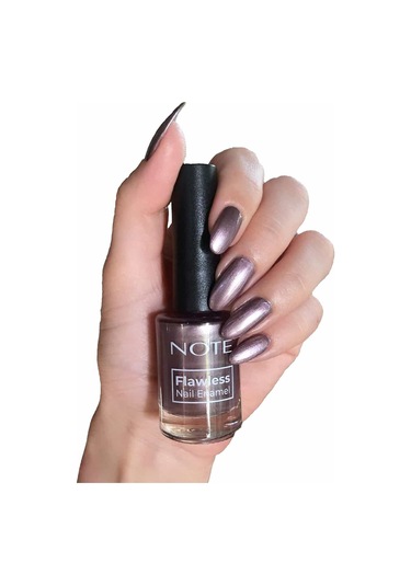 Note Cosmetics Nail Flawless Oje 86 Metallic Nude - Mor