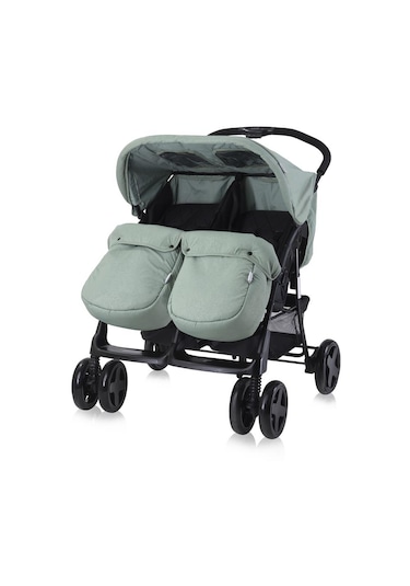 Lorelli Twin İkiz Bebek Arabası Green Bay Yeşil