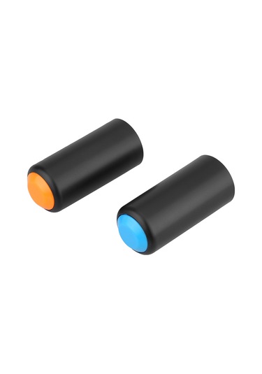 Kangvka Shure Pgx Kablosuz Mikrofon İçin 2 Adet Pil Kapağı - Siyah Plastik Malzeme