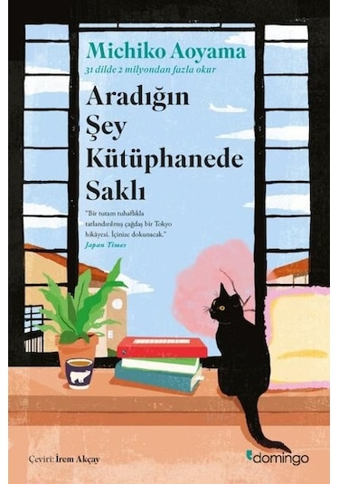 Aradığın Şey Kütüphanede Saklı - Michiko Aoyama - Domingo Yayınevi