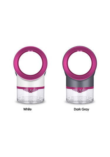 Shineyee Usb Şarjlı Evcil Sinek Ve Komar Yakalama Lambası - 360 Işık Dalgalı, Gürültüsüz, Güçlü Vortex Teknolojisi - Koyu Gri