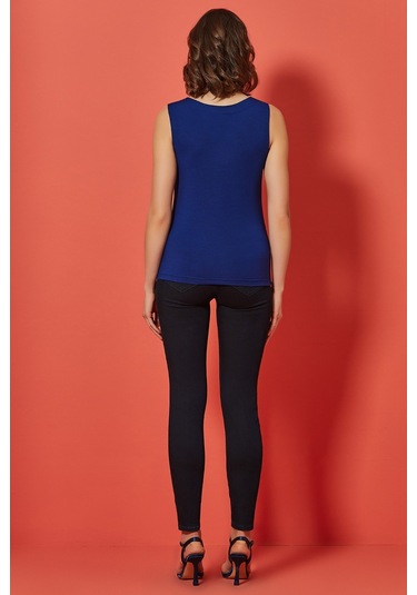 Dar Paça Lacivert Jean Tayt Lacivert