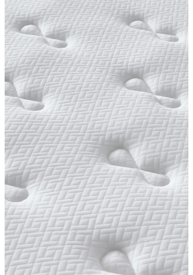 Melisa Tek Kişilik Antibakteriyel Ortopedik Paket Yaylı Visco Yatak Gri