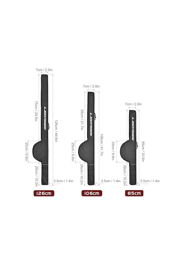 Folinda Leo 85cm Olta Korumalı Çanta, 1000d Oxford Malzeme, Hafif Tasarım Fishing Bag