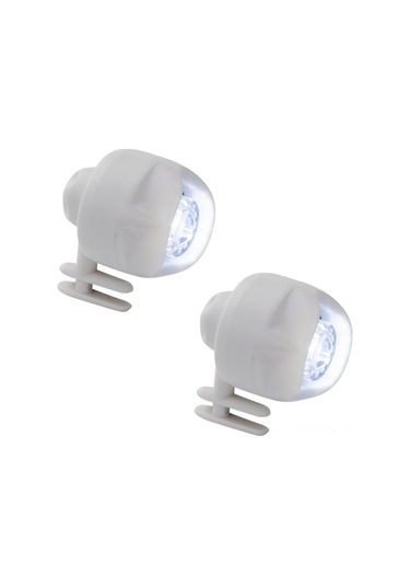 Qingmipy 2 Adet 3 Modlu Su Geçirmez Ayakkabı Led Işığı - Gece Koşusu Ve Yürüyüş İçin Güvenli Aydınlatma Beyaz