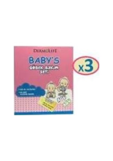 Dermolife Baby's Göbek Bakım Seti 3'lü Paket