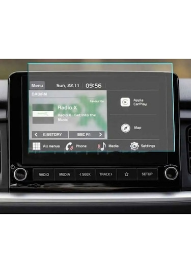 Kia Stonic 2023 2024 Navigasyon Ve Multimedya Uyumlu Nano Ekran Koruyucu