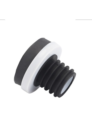 Suntek Tuvalet Flanş Halkası Pratik Drenaj Geri Akış Siyah