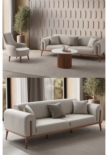 Riva 3+1 Koltuk Takımı Antrasit