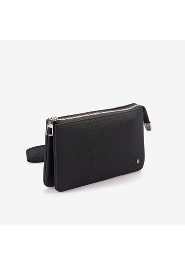 Mocassini Erkek Siyah El Çantası 693 Siyah