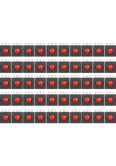 Trendooze Şarjlı Projeler Pin Mikro İçin Güç Feneri Feneri Elektronik Elektrik El Dıy Buton Anahtarı Anahtar Adet 50 4mm 3 1-gang Ur 1-gang