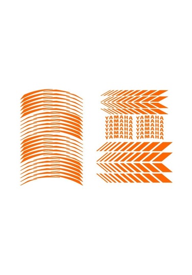Yamaha Florasan Turuncu Yamaha Racing Şerit