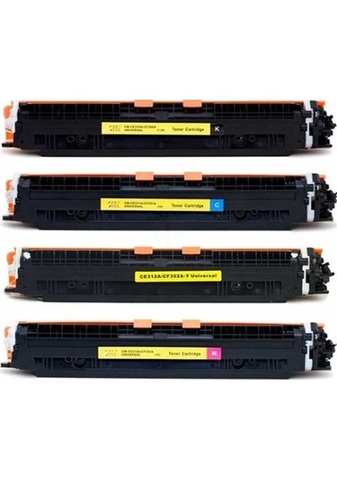 İnkwell 126A Ce310A-11A-12A-13A Komple Set (Cmyk) Uyumlu Toner
