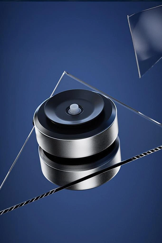 Torima X8Q Çift Taraflı Manyetik Adsorpsiyon Vakumlu Kompakt Telefonu Tutucu Gümüş