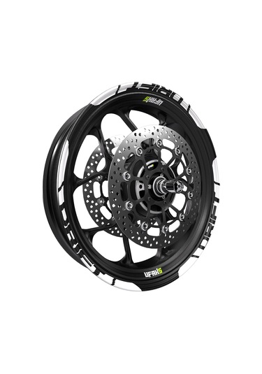 Mondial Drift Spor Jant Şeridi Beyaz