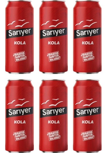 Sarıyer Kola Kutu 6 x 330 ML